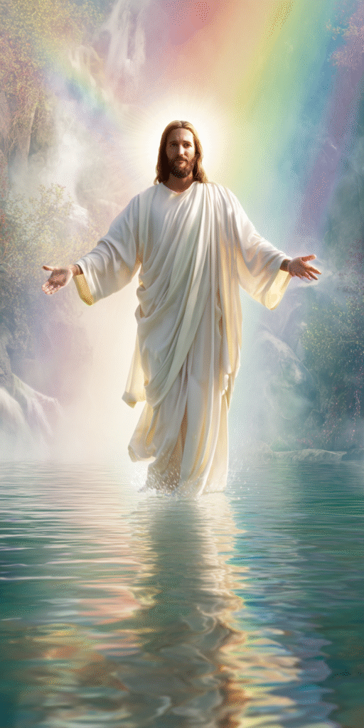4 Jesus Christ standing on water with arms outstretched to th ace70c7e 6a73 4b74 98e0 0356ea5cde65 2