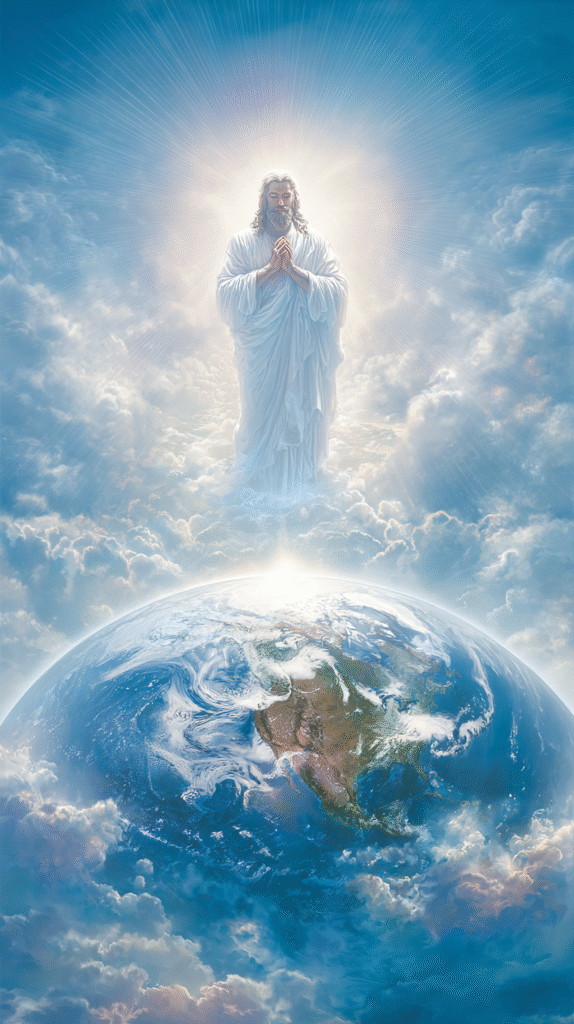 A beautiful digital artwork of Jesus with his hands folded in 79904d59 a316 49c3 ae11 e5324c6874dc 3
