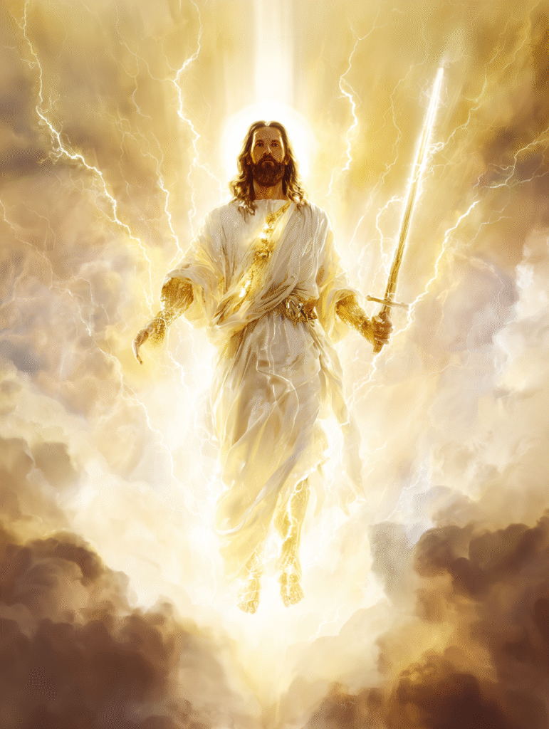 A literal depiction of Jesus Christ from Revelation 113 16 on 73e90e2c 3f1d 402d 96ef 582034a33166 3