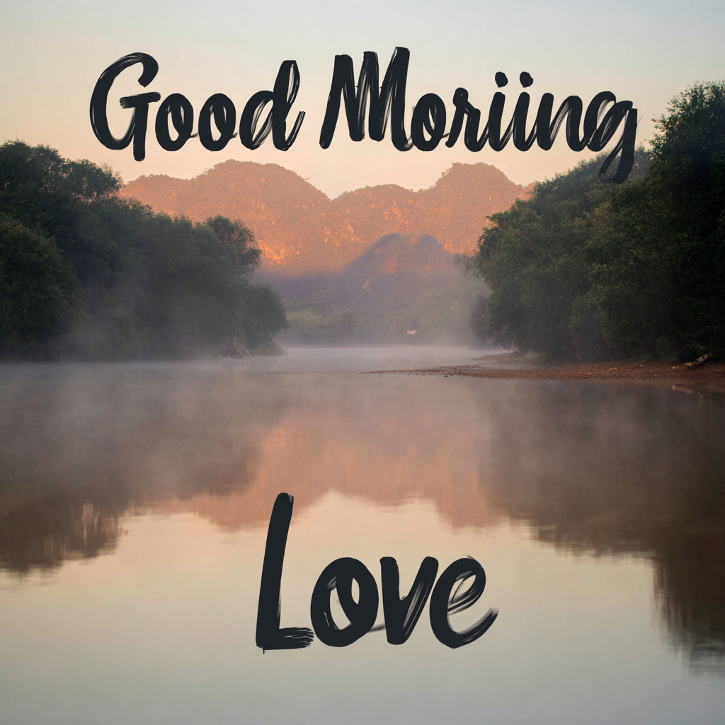 Attractive Good Morning image good morning love text v 7 8b0444ed 9e4f 4e48 800b 383c769ff81a 3