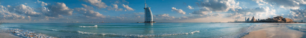 Burj Al Arab tower in Dubai with a beach and sea view clear s 0b20dca6 5581 426a 91d8 8ed5c6d36233 0
