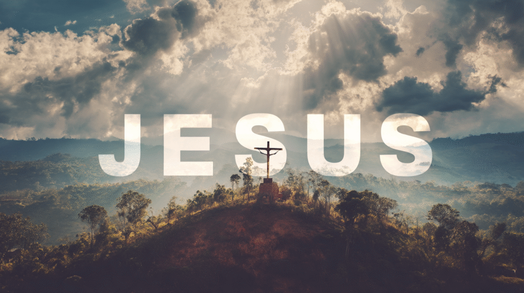 Create a double exposure image of a cross on a hill with sunl 59adfd6e 1a7d 4b1c a709 cd4ba6123ba5 1