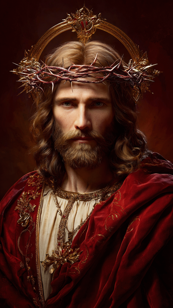 Create a hyper realistic picture of traditional Jesus Christ bcf412d8 d239 435b af15 45f485a542f2 0