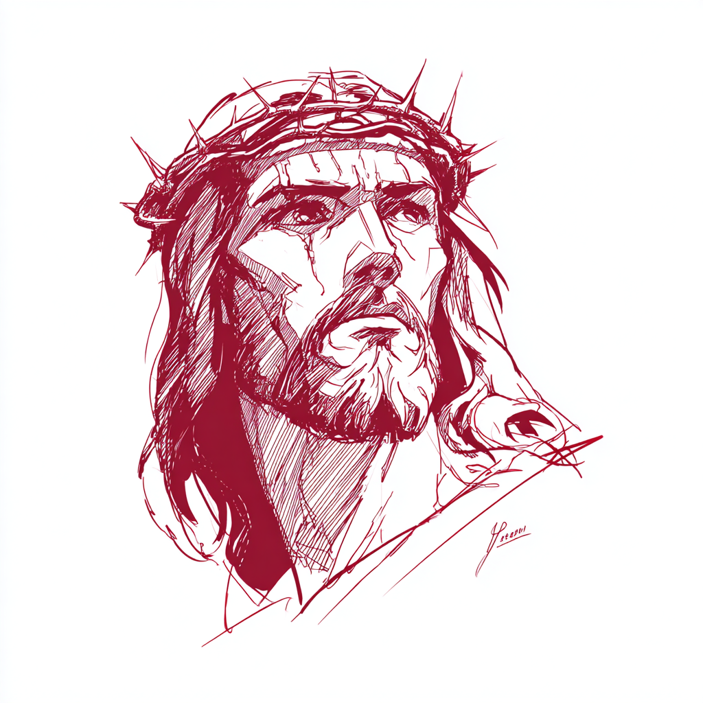 Create me a very simplistic design of jesus very meaningful u ae5ad604 aa5e 4bab a8f9 525b9dbe7d86 3