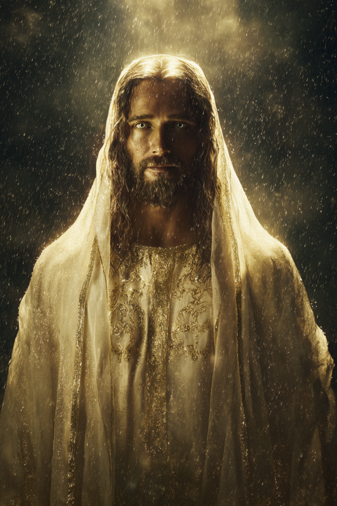 Half portrait of Jesus Christ standing in the middle of a sto ae78c94f 03dd 4f70 b7b7 79e35a622173 2