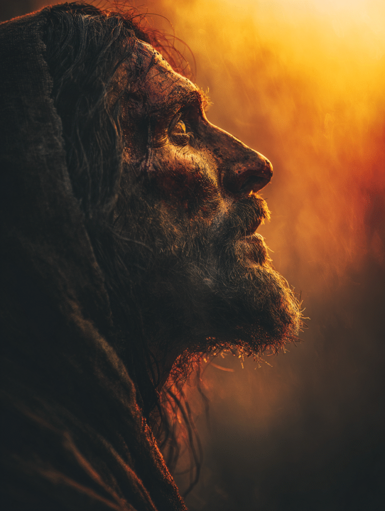 Jesus Christ very high contrast golden hour sunset colorful p eb60f37c 7f93 40d0 b878 1136455ecd23 3