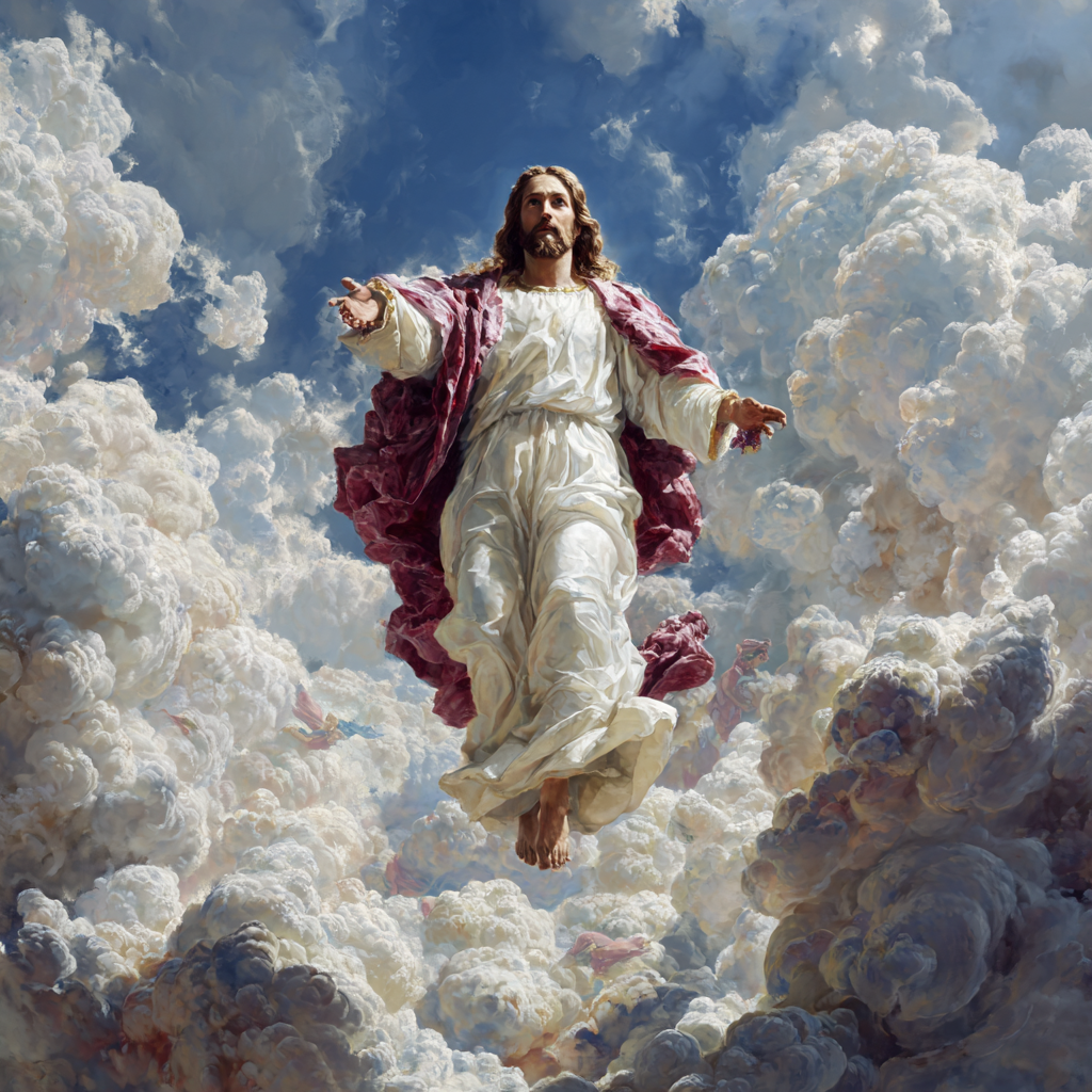 Jesus in the heaven full body realistic front of view v 7 25f1db56 a7e9 4a2f a33d eff0a7f2f4a7 0