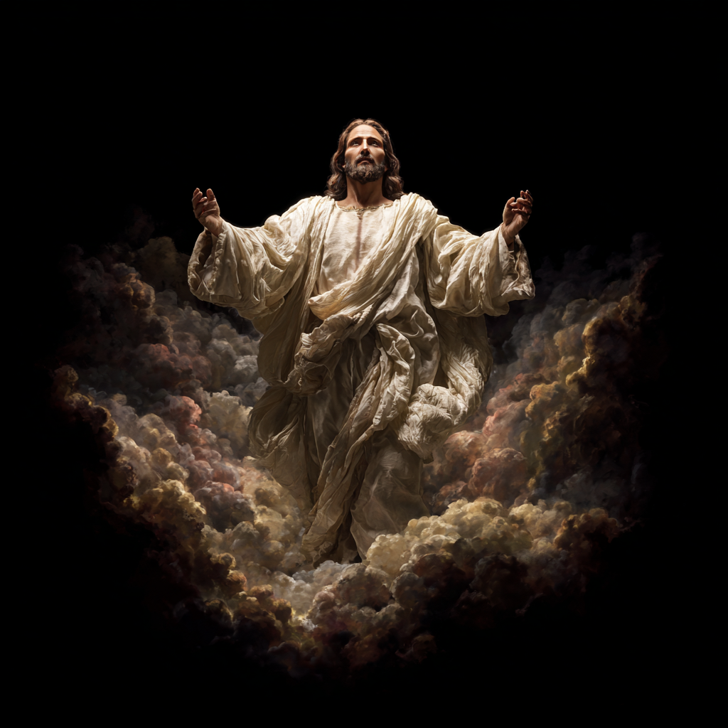 Jesus in the heaven full body realistic front of view v 7 25f1db56 a7e9 4a2f a33d eff0a7f2f4a7 3