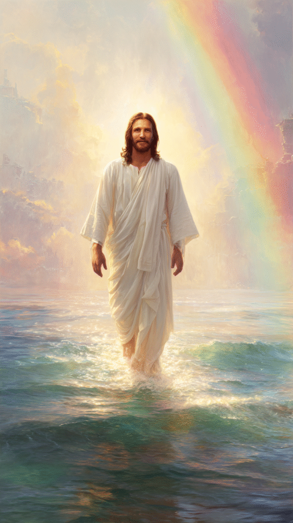Jesus walking on water he is steady looking at the camera smi caf14be7 91fa 4905 a5b2 c53e0b38b506 2