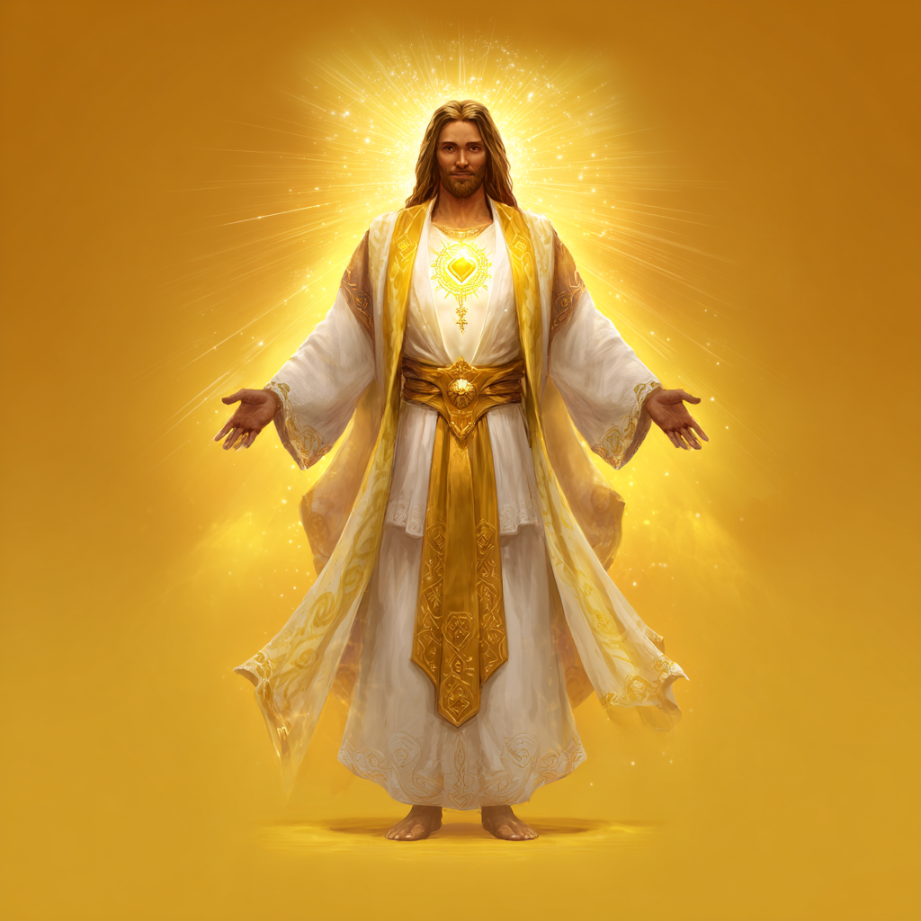 Master Jesus Sananda Golden Solar Ray. Posture Standing with bb5f6ba4 7054 4c30 91b3 8ccbcaf19c95 3