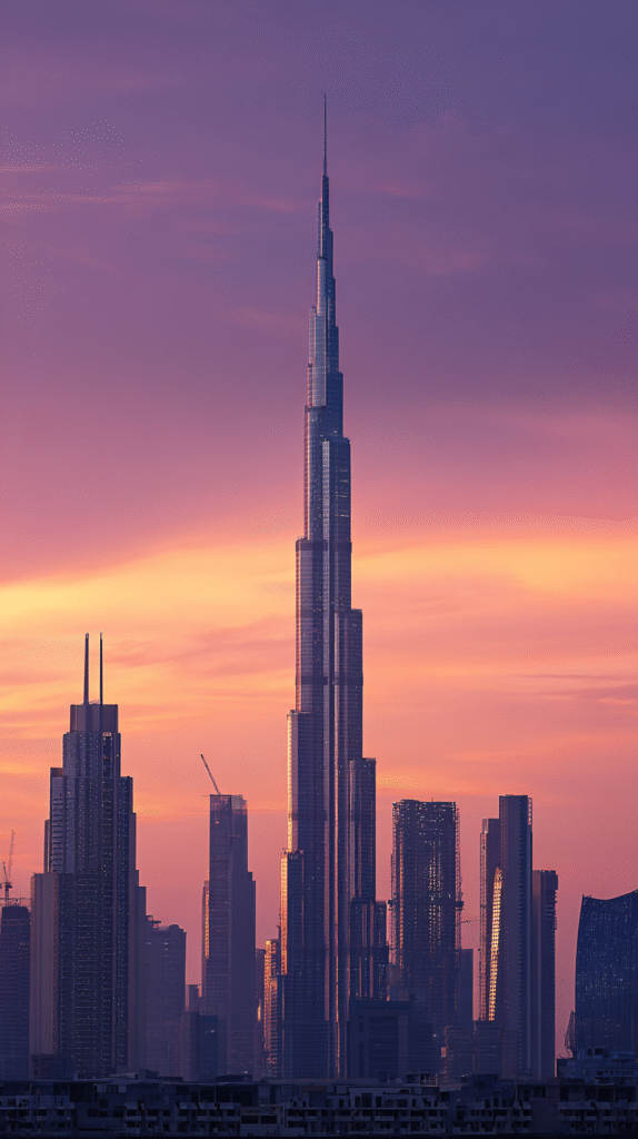 Subject The Burj Khalifa dominates the frame rising as a glea 3849488e 9d9b 4f44 9dde 70abebb1f08b 3