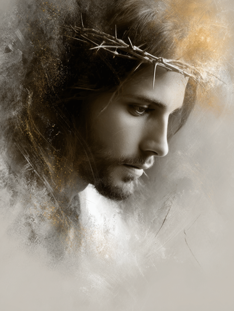 The image depicts Jesus with the crown of thorns in an elegan 2a988b5a dc07 4959 adb5 3252486b5958 2