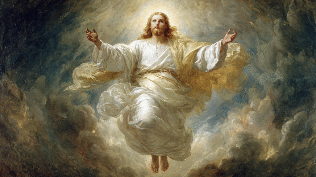 a beautiful painting of Jesus Christ Renaissance style he is 7712c8b0 7a5d 4987 8024 7d59b8a505c2 2