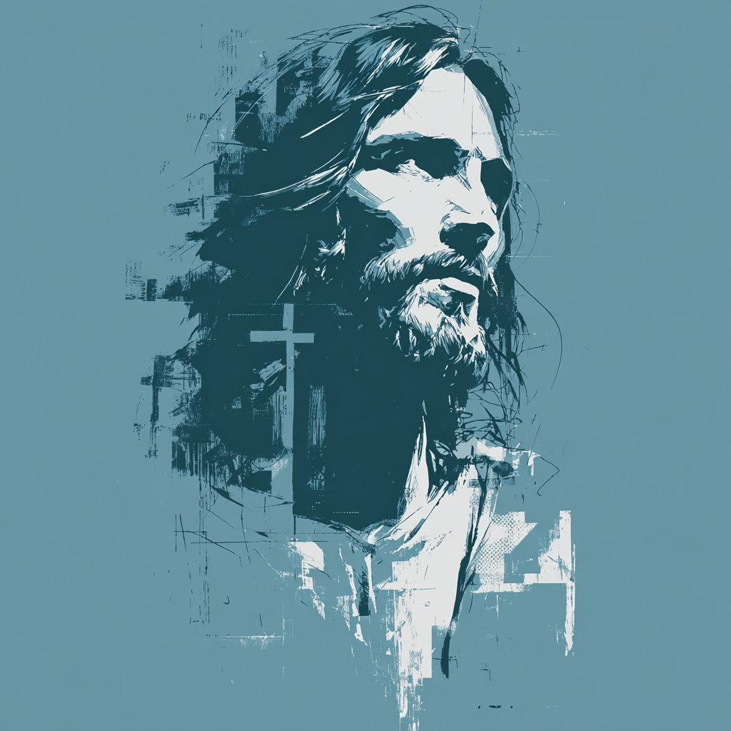 a single color Jesus themed design for a Catholic Youth Group 6ebfd232 7e98 453d 90b7 78f78f694207 0
