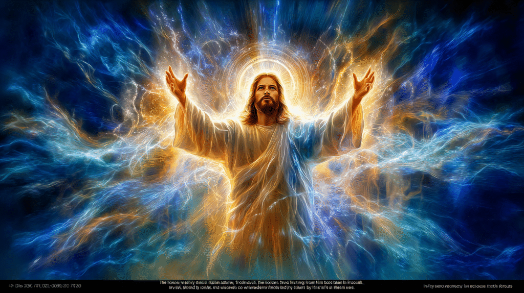 dynamic close up portrait of Jesus Christ in modern transform 85eb39a6 cac2 4c37 976d ba7829b82b0a 1