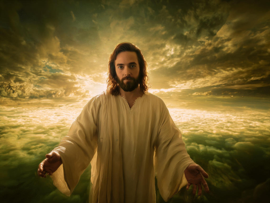 imagem em estilo hiper realstica 4k high definition de Jesus de403635 389a 4f21 8b86 8a300954fa80 0