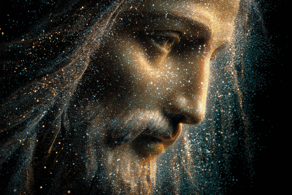 imagine prompt face of Jesus Christ as seen on the Shroud of 88109980 e521 44fa 95ca 383210e05df5 1