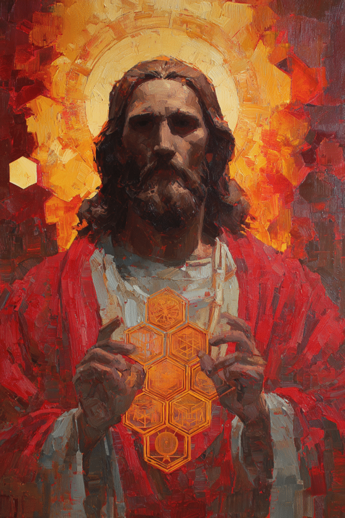 painting of jesus The Alpha and the Omega ar 23 v 7 9731b1bb 0a91 4d1e 8fe5 2d4dd00b85d4 1