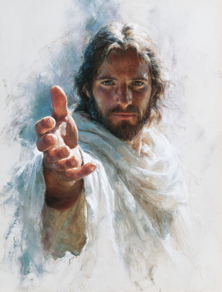 soft and gentle jesus reaching out to you with his hand in wh aade141e 6683 4dd3 98ea d58be8dc59dd 2