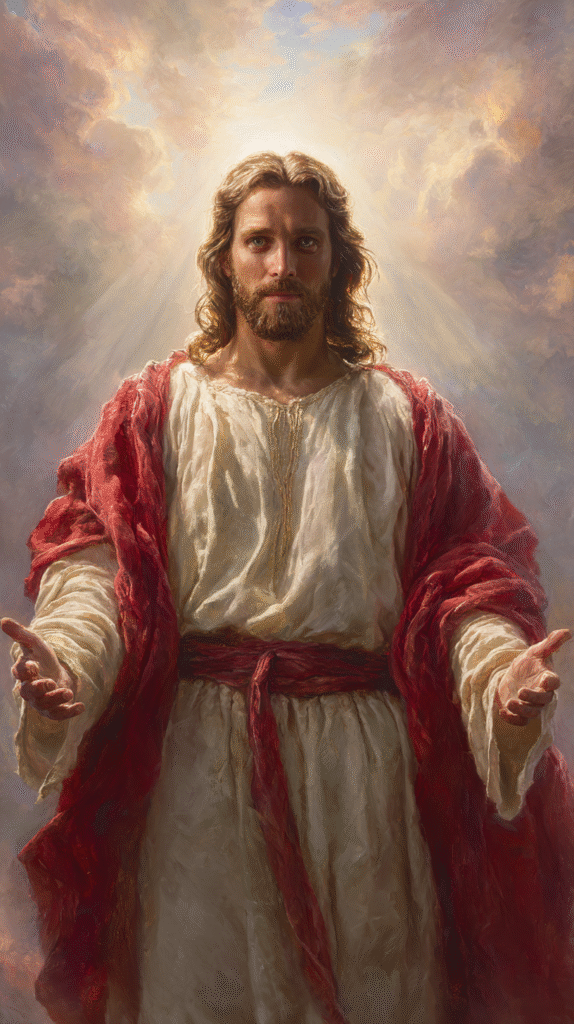 ultra realistic cinematic portrait of Jesus Christ facing for d8102766 8f09 4613 8b55 0476e836fa77 1