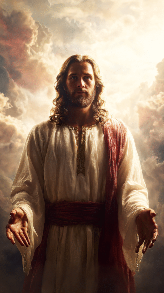ultra realistic cinematic portrait of Jesus Christ facing for d8102766 8f09 4613 8b55 0476e836fa77 3