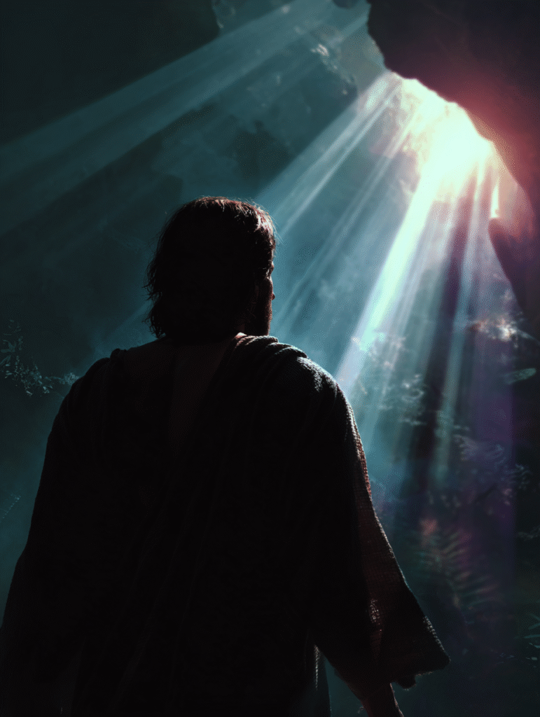 vamos desenvolver uma arte conceitual de Jesus de costas j em 3cc61e5b bdb2 4243 bea1 f1b13021e96c 1