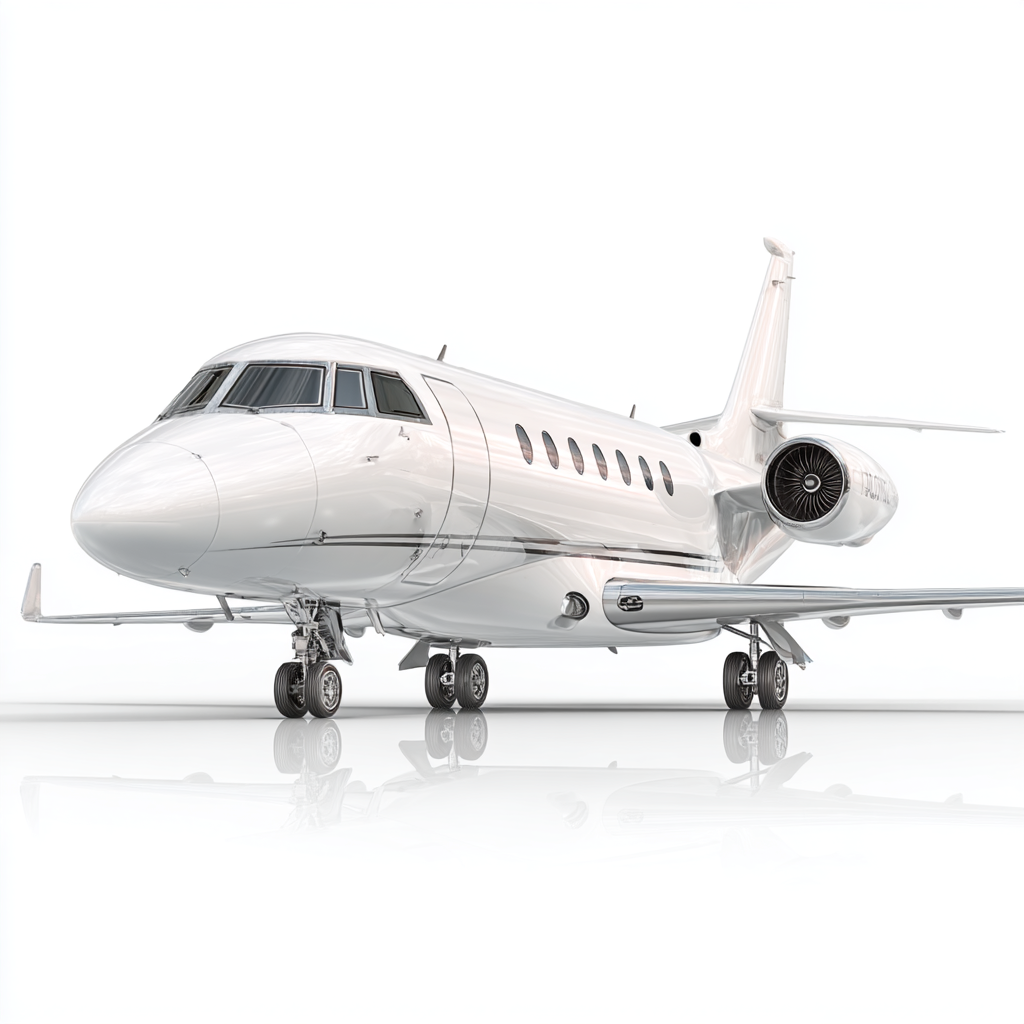 A luxury private jet with polished fuselage tinted windows an 02265b88 33fd 41c7 9f52 bf031c22b09a 3