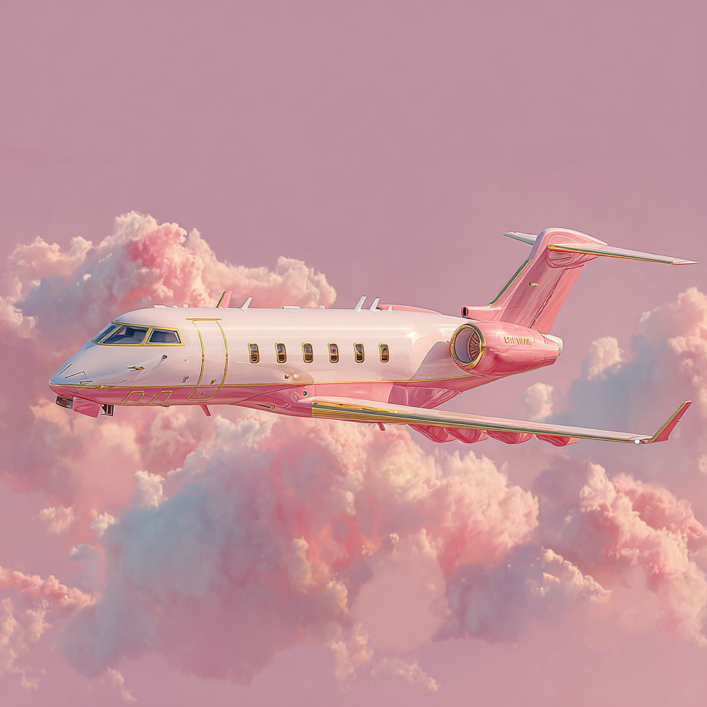 From a top down perspective a fashionable private jet is depi d41c38dc b760 401f 9ab2 4007a7db26eb 0