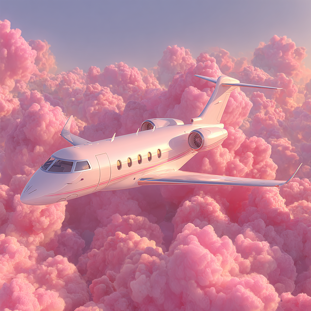 From a top down perspective a fashionable private jet is depi d41c38dc b760 401f 9ab2 4007a7db26eb 3