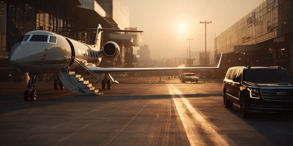 Luxury private aviation facility establishing shot empty pris ec843933 1fc5 451d a535 d7cf1ae176b9 3