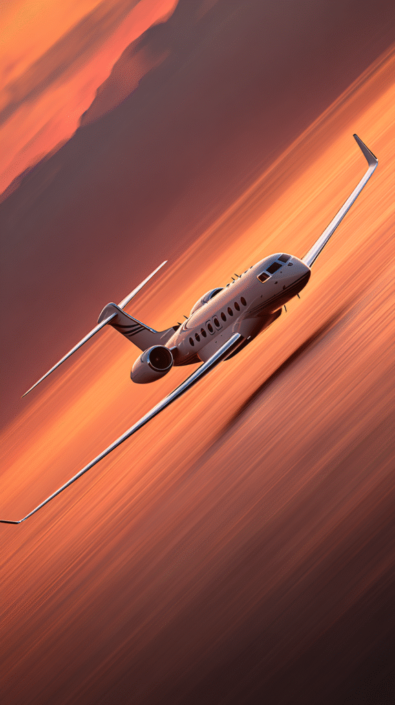 a Gulfstream G700 leaning into a turn diagonal angle right fa 626d9360 c8df 4118 b31b 12e1b9422452 0