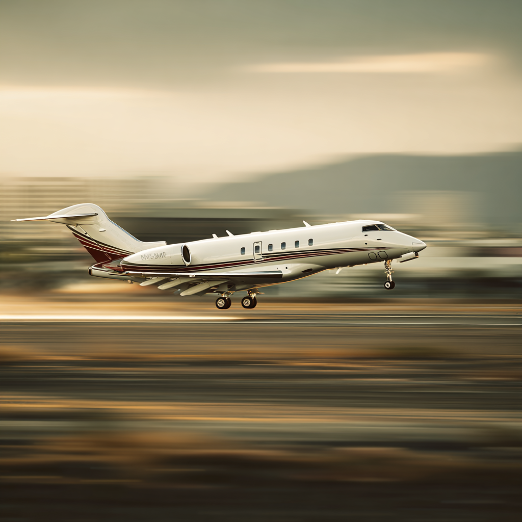 a private jet taking off detailed realistic photograph raw bf7466a3 35cd 4e70 b6d9 4e7f5b7d323f 2